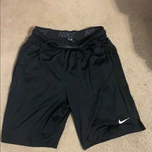 Black Nike shorts